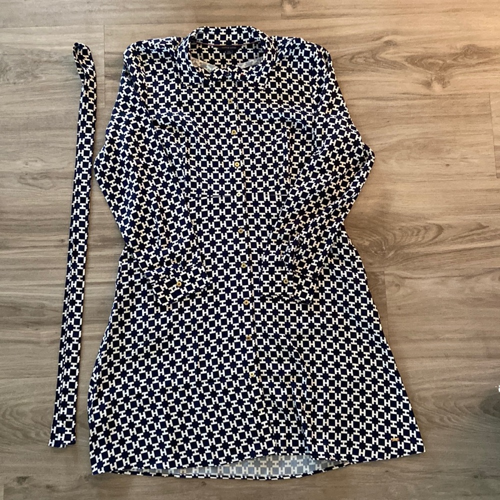Navy & White Tommy Hilfiger Dress